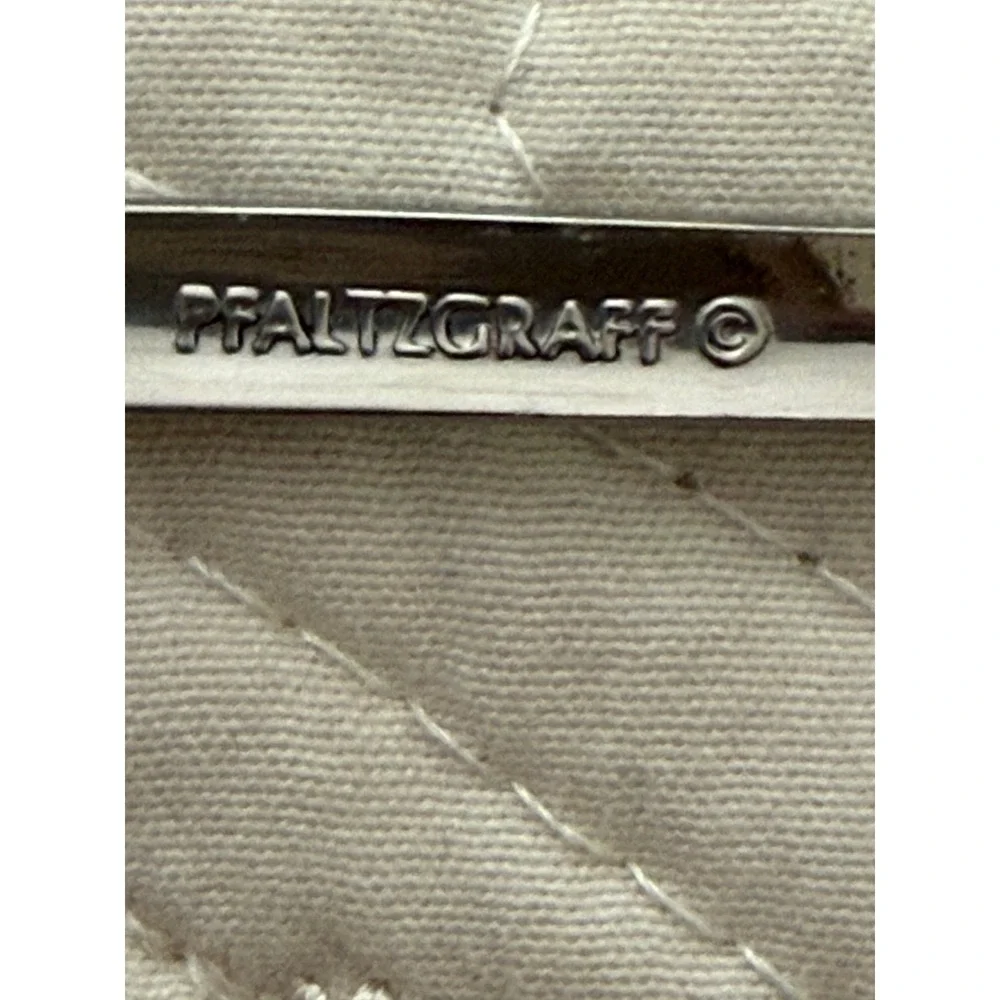 Pfaltzgraff Biscayne Salad Forks 4pc 6.25in Silver Stainless Steel Fan Shell‎